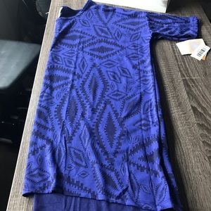 LuLaRoe Large Irma Jacquard